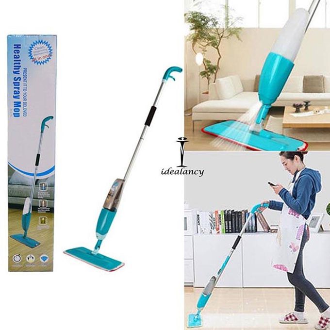 Spray Mop for Floor Cleaning, Microfiber Floor Mop with  Refillable Bottle and  Reusable Washable Pads Dry Wet Spray Mop for Home Kitchen Hardwood Laminate Wood Vinyl Ceramic Tiles Floor