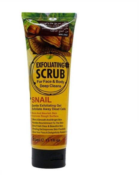 Fruit Of The SNAIL Heal the skin HONEY Exfoliating Scrub For Face & Body Dead Cleansing