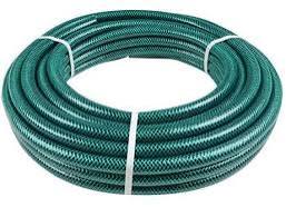50mtr Garden Hose Pipe Reel Reinforced Outdoor HOSEPIPE Green (1/2 inch) Diameter Tough 3 Layer PVC Braided Pattern Heavy Duty Lawn Garden
