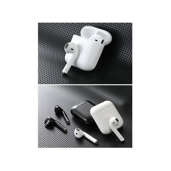 Bluetooth Earphone i12 5.0 Wireless Bluetooth Earphones Headset Airpods Earpod Pod Wireless Earphones HiFi Stereo Headphones For IOS Android Sports Running Headset Gaming Bluetooth Earbuds Waterpoof