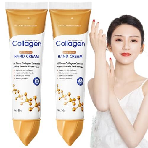 Collagen Anti-wrinkle Hand Cream Skin Soften Nourish Anti-drying Whitening Moisturizing African Skin Care Cracked Repair Products Hand Creams & Lotions