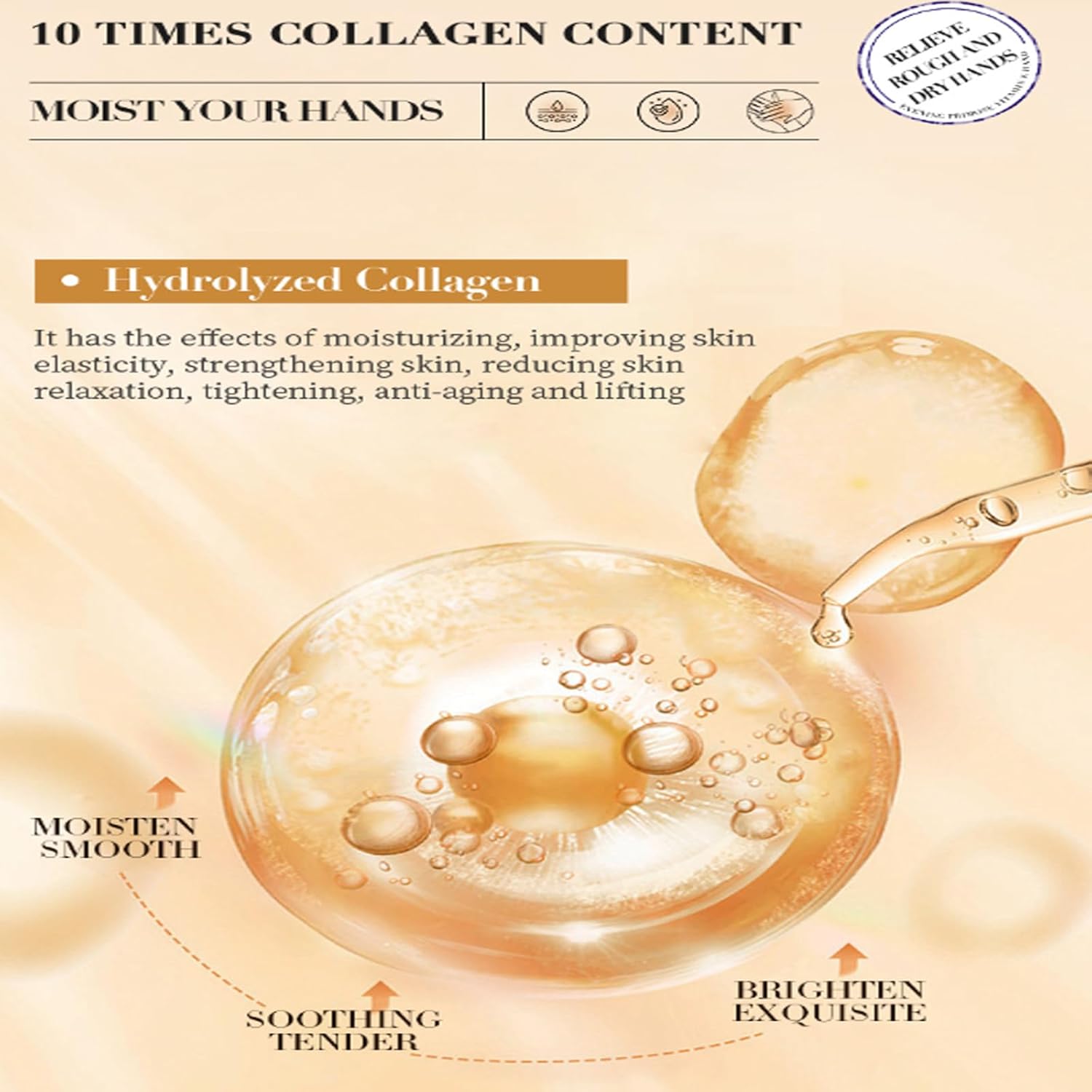 Collagen Anti-wrinkle Hand Cream Skin Soften Nourish Anti-drying Whitening Moisturizing African Skin Care Cracked Repair Products Hand Creams & Lotions