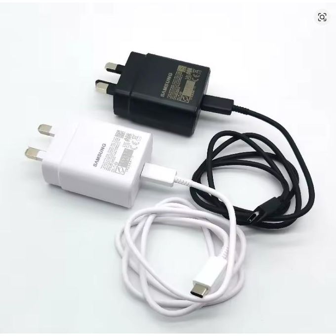 Samsung 45 Watts Super Fast Charger Adapter With Type C To C Output For Galaxy A06, A16, A26, S24 Ultra, A36, A56, A05, A05s, A14, A15, A23, A24, A25, A33, A34, A35, A53, A54, A55, A07, A17, S25 Ultra
