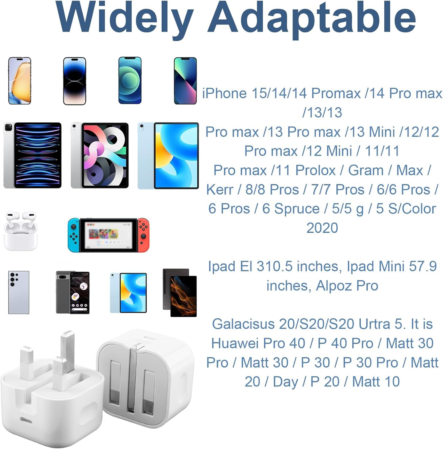 Apple  25W Original Fast Charger adapter For iPhone 11/12/13/ 14/14Pro/14 Max/ 14 Pro Max 15/15 Pro/ 15 Pro Max/ 16 Pro Max with USB-C to Lightning Cable