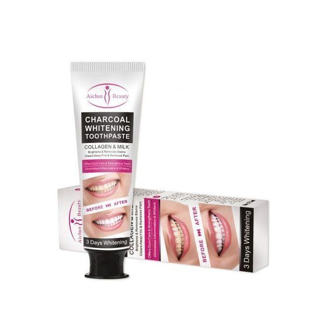 Bamboo Charcoal Toothpaste Whitening Teeth Activated Carbon Removing Yellow Teeth Cleaning Tooth Stain Fresh Oral Tooth Care