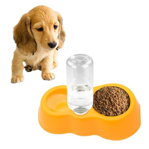 Pet Bowl Pet Environmental Non-slip Double Bowl