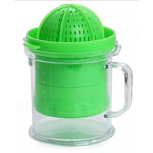 Manual plastic juice press juicer cup Lemon Squeezer With Lid Plastic Manual Lemon Juicer Orange Press Cup Citrus Squeezer With Pour Spout Fruit Tools Juice Squeezer