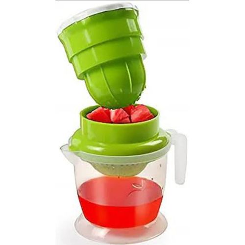 Manual plastic juice press juicer cup Lemon Squeezer With Lid Plastic Manual Lemon Juicer Orange Press Cup Citrus Squeezer With Pour Spout Fruit Tools Juice Squeezer