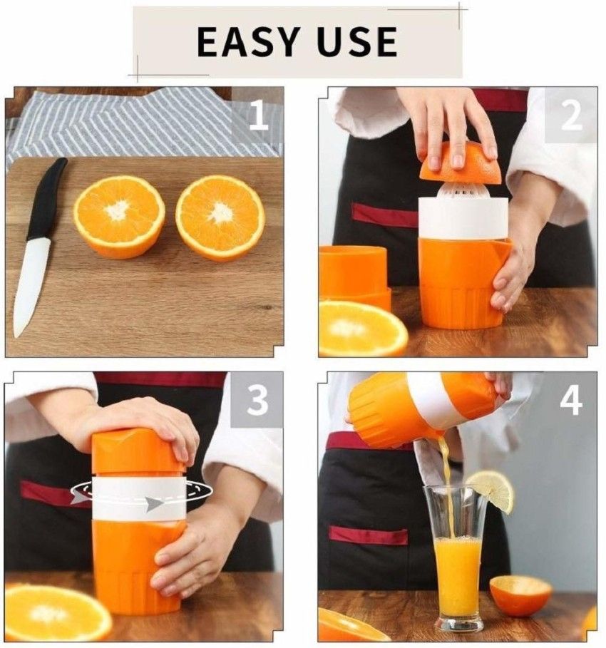 Manual plastic juice press juicer cup Lemon Squeezer With Lid Plastic Manual Lemon Juicer Orange Press Cup Citrus Squeezer With Pour Spout Fruit Tools Juice Squeezer