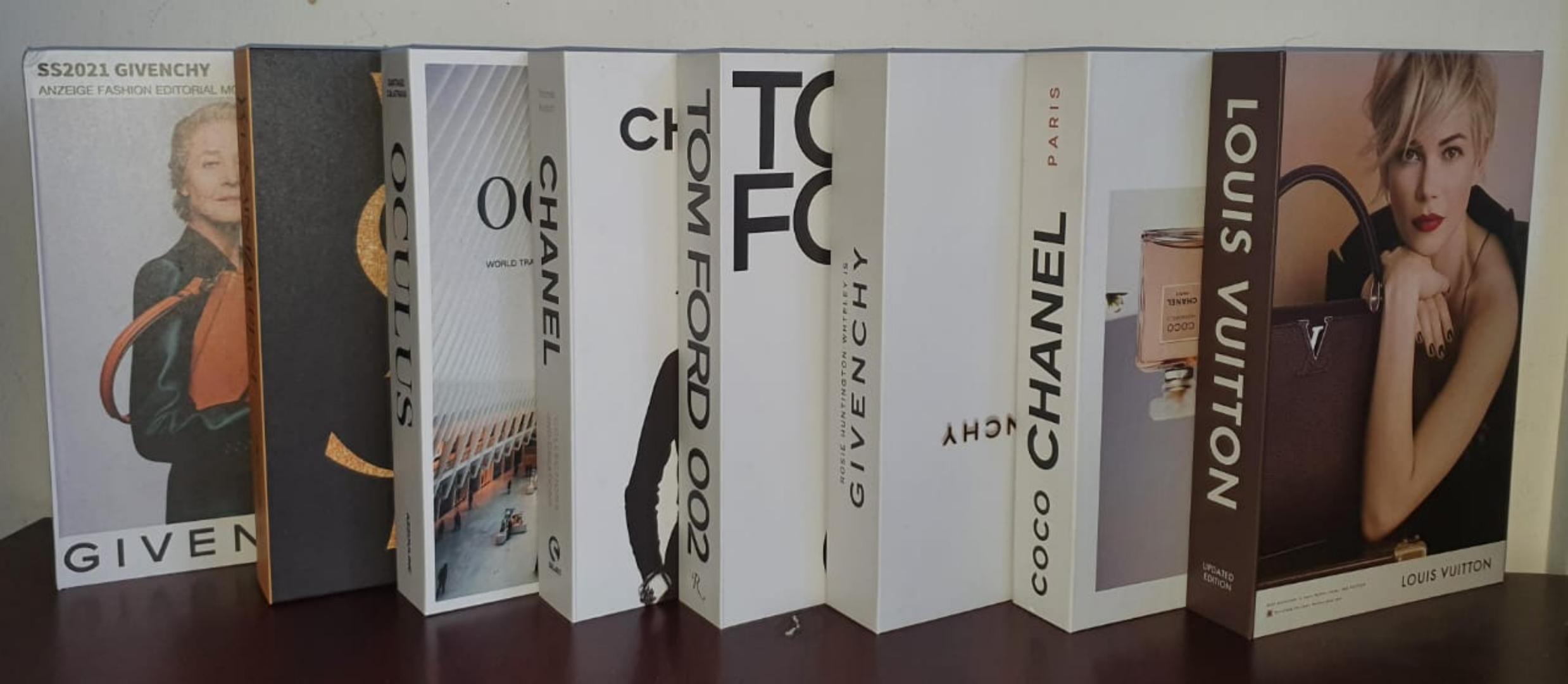 3PCS ASSORTED DECORATIVE DUMMY BOOKS ASSORTED