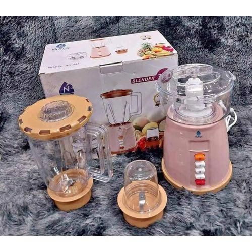 Nunix 3 In 1 Blender With Grinding Machine 1.5 Ltrs Model AK-444..
