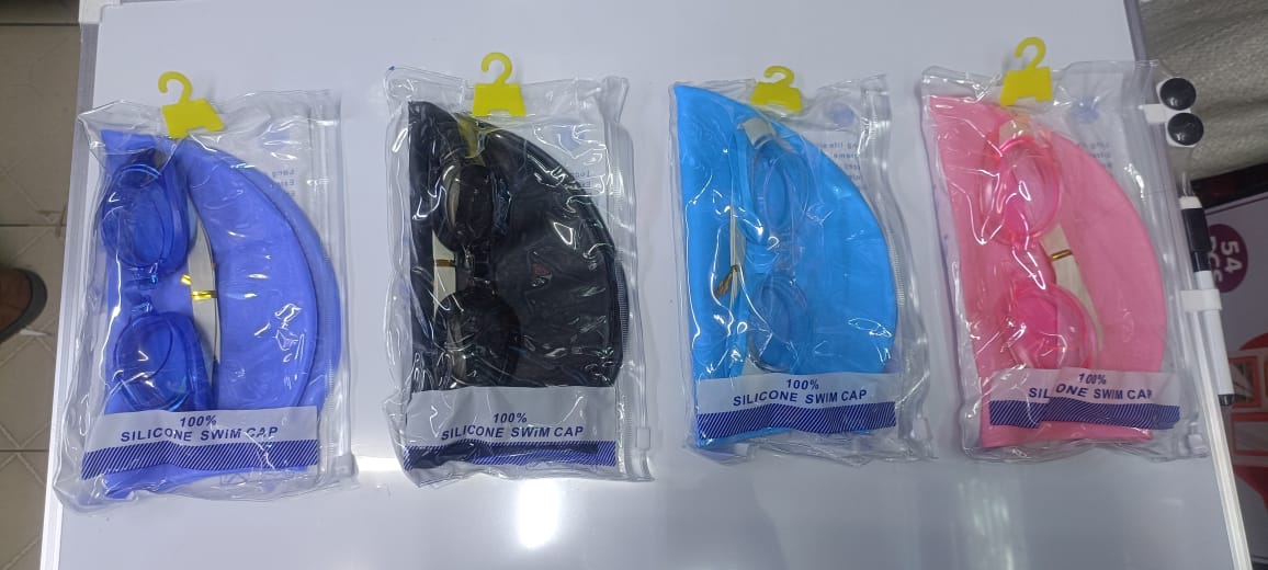 Two In 1 Silicon Swimming Cape And Anti Fog Swimming Glasses.