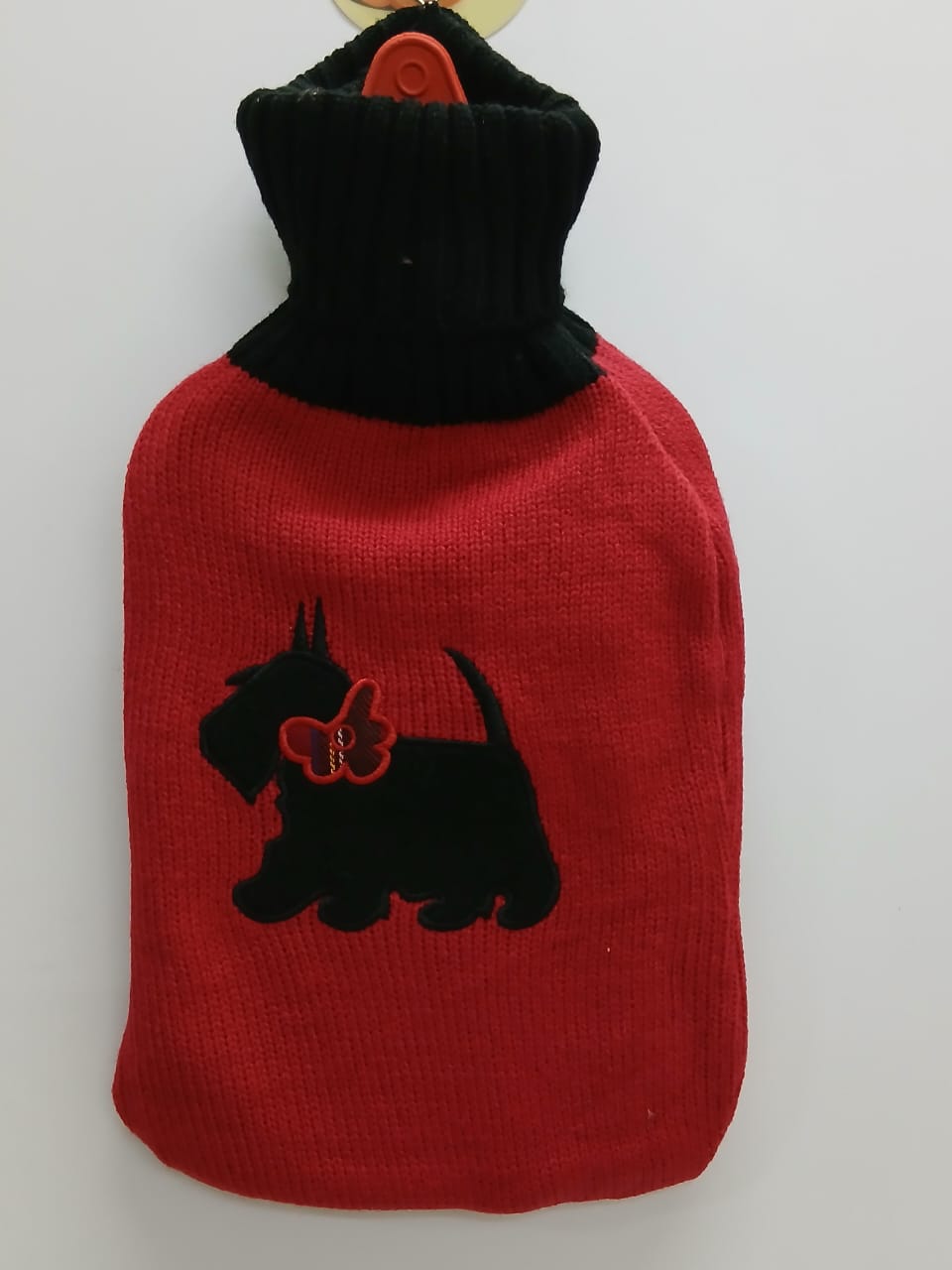 2L Hot Water Bottle With Fleece Cover