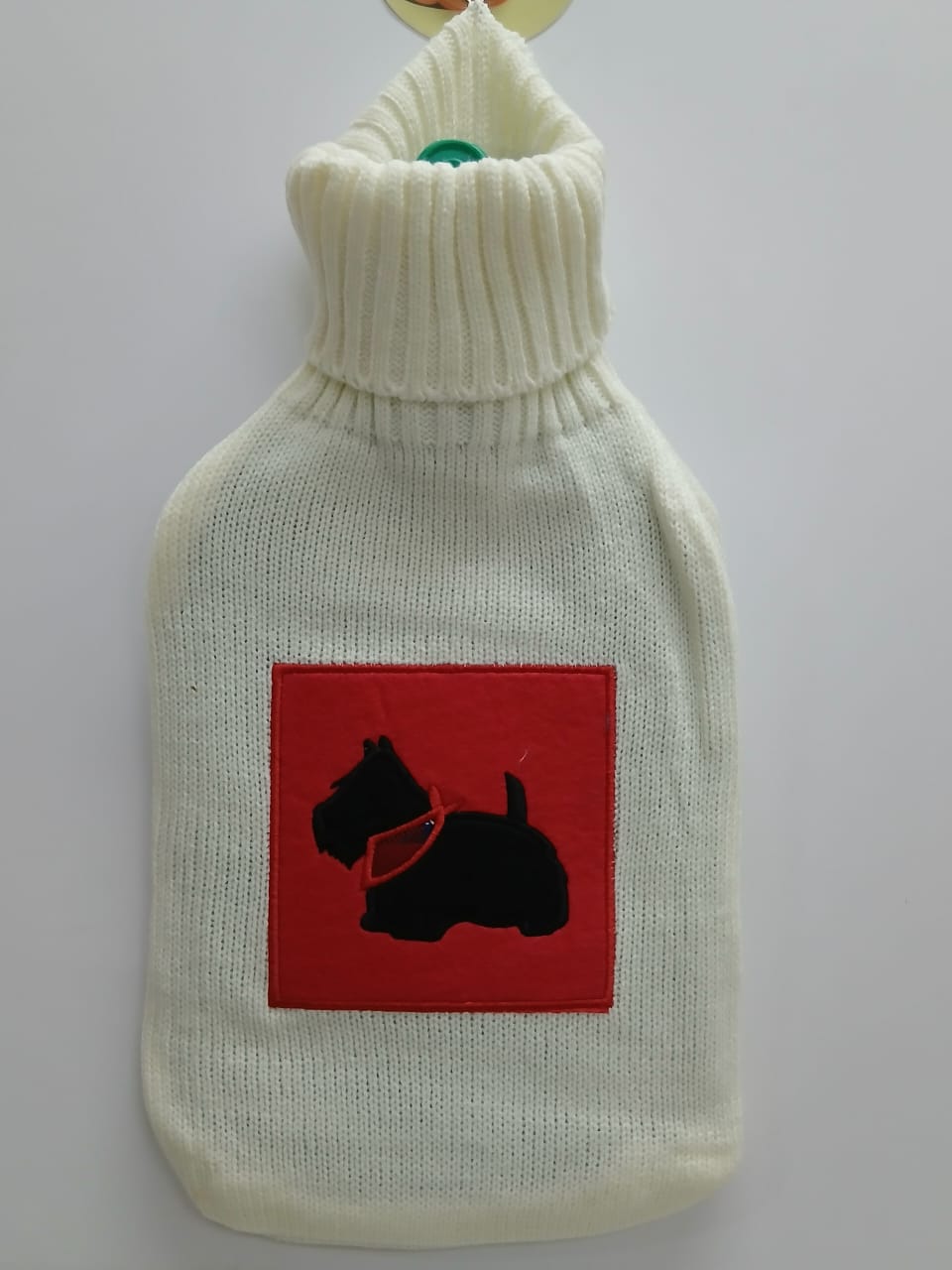 2L Hot Water Bottle With Fleece Cover