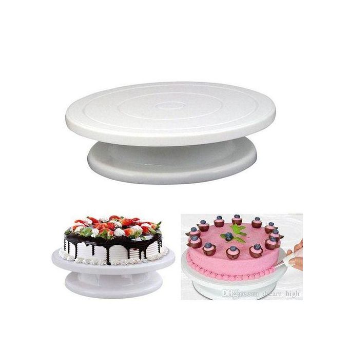 Cake Decorating Rotating Revolving Turn Table Cake Stand