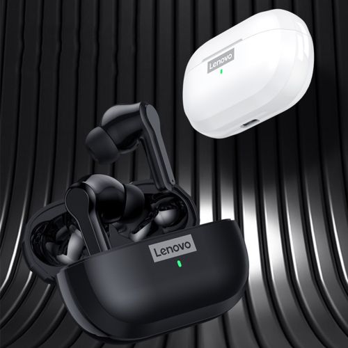 Original Lenovo thinkplus LP1S Earpods Bluetooth Earphones TWS Wireless Earphones Dual Stereo Bluetooth 5.0 Earbuds Noise Reduction Bass Touch Control For Android IOS