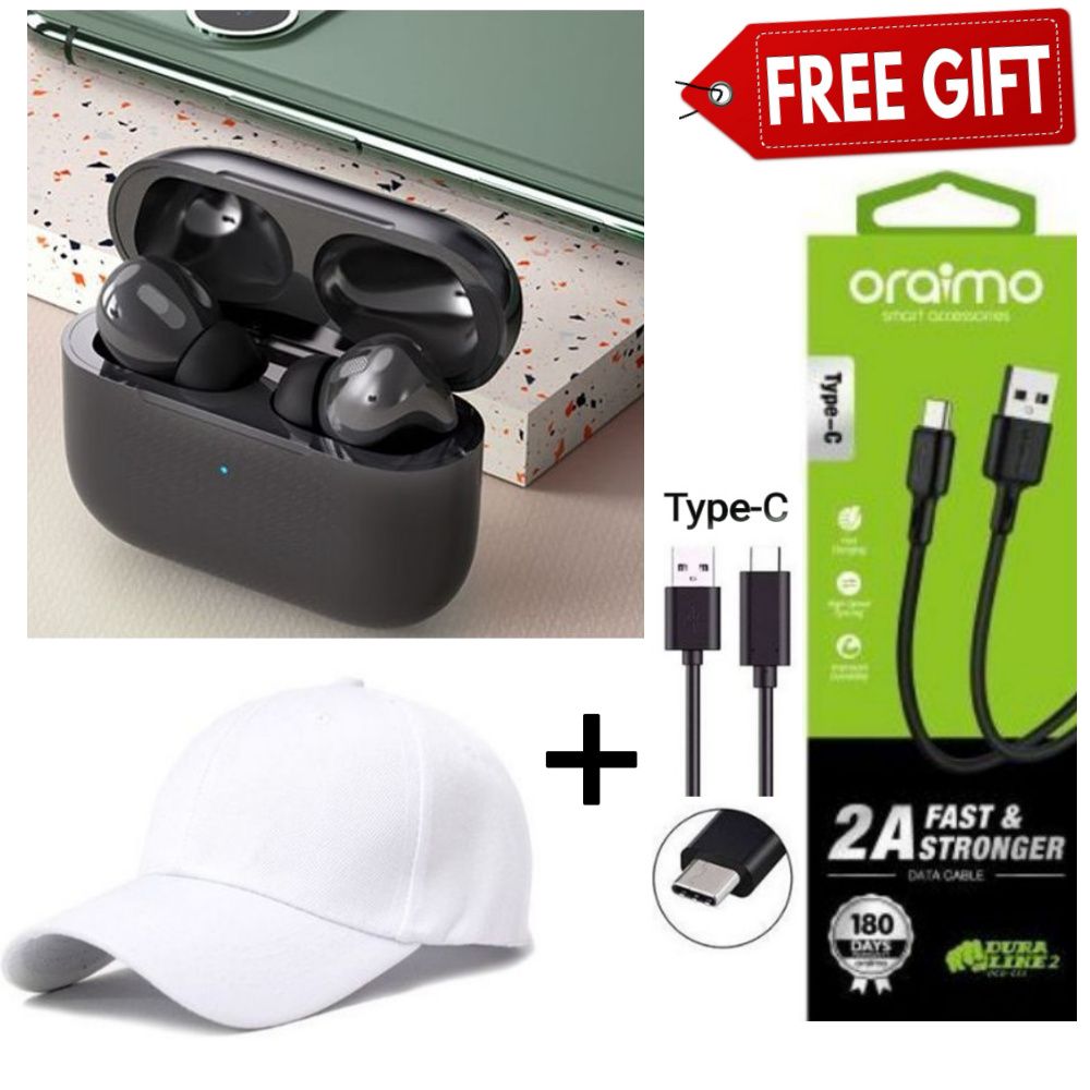 Air Pro3 MAX TWS inPods13 Pro 3 ear pods Wireless Bluetooth Earphone Bluetooth for all Smart phone Plus Free Type C Cable+Free Watch+Free Cap/Hat+Free 32GBMem+Free Smart Watch+Free P47+Free 32GB Flash