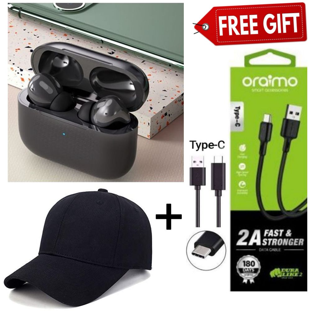 Air Pro3 MAX TWS inPods13 Pro 3 ear pods Wireless Bluetooth Earphone Bluetooth for all Smart phone Plus Free Type C Cable+Free Watch+Free Cap/Hat+Free 32GBMem+Free Smart Watch+Free P47+Free 32GB Flash