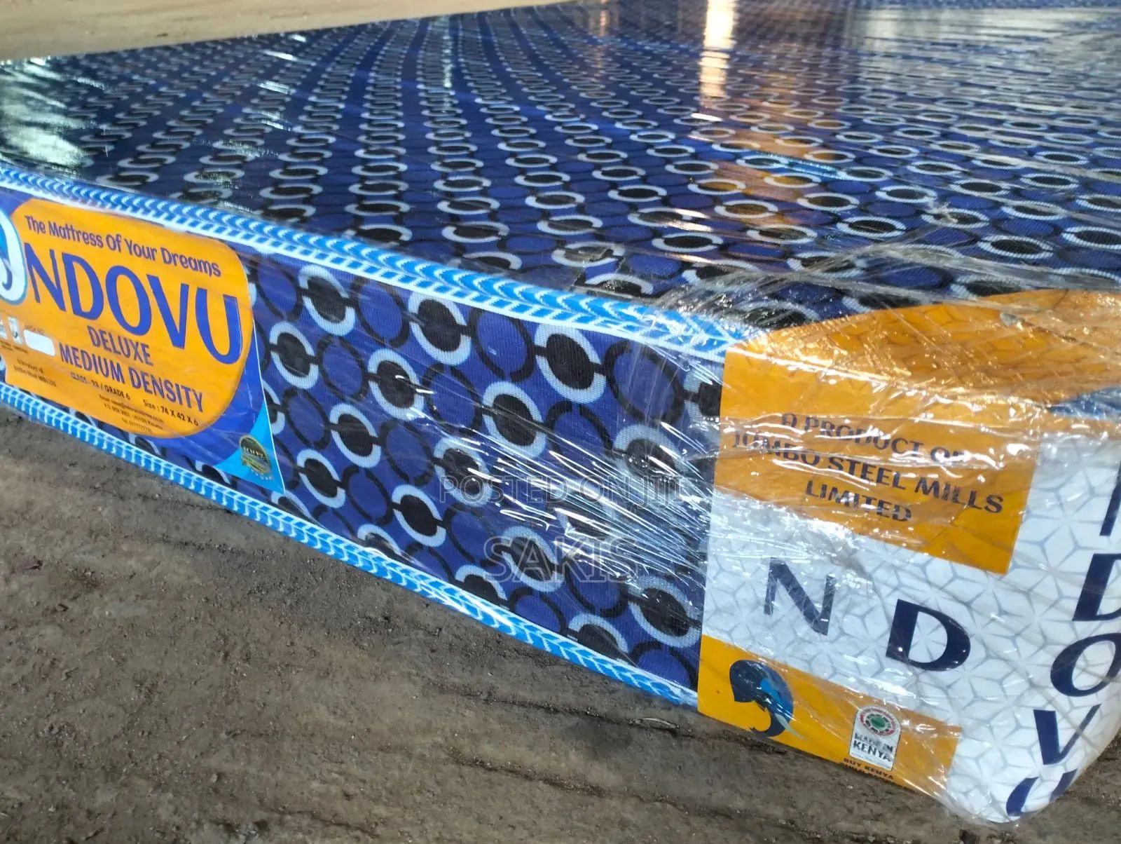 🛏️🎁 NDOVU 8-Inch heavy Duty High-Density Foam Mattress – Durable, Plain Finish for Home & Hostel Use 💪🛌 Premium Support & Comfort (Brand New with Warranty) 🌟🛡️