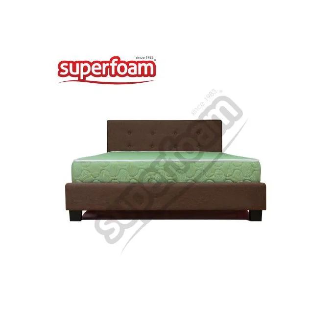 🛏️ Superfoam 8-Inch Quilted Medium Duty Mattress 🛏️ | 🎁 2 FREE Pillows | Premium Comfort & Support | Modern Design | 12-Month Warranty Included ✅