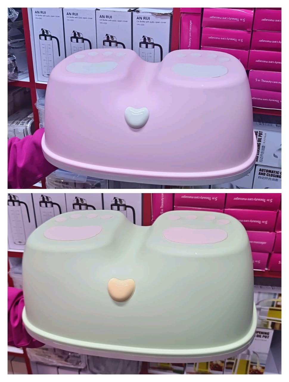 ✅New design toilet feet stool available