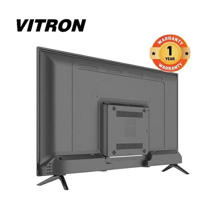 Vitron HTC3200S,BLUETOOTH Enabled TV, FRAMELESS TELEVISION 32 Inch Smart Android 11.0 TV Inbuilt Decoder ELECTRONICS 3*HDMI Ports,2*USB Ports,Netflix,Youtube, APPSTORE,Wi-Fi +  7 EXTRA ACCESSORIES