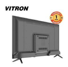 Vitron 32 Inch Qled BLUETOOTH Enabled TV, FRAMELESS TELEVISION 32 Inch Smart Android 11.0 TV Inbuilt Decoder ELECTRONICS 3*HDMI Ports,2*USB Ports,Netflix,Youtube, APPSTORE,Wi-Fi +  7 EXTRA ACCESSORIES