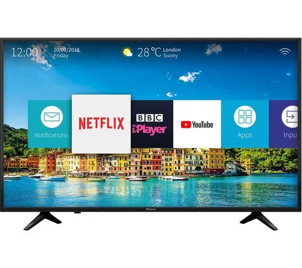 BLUETOOTH VITRON 43" Inch Full HD FRAMELESS Smart Android TV,YOUTUBE,NETFLIX,ANDROID 11,PLAYSTORE TELEVISIONS+6 FREE GIFTS+12 MONTHS WARRANTY