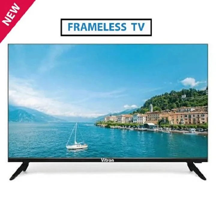 VITRON 32" Inch DIGITAL TELEVISION FRAMELESS HTC3218 LED TV USB ,HDMI ports Inbuilt Decoder for FREE to Air Channels Wide Color Enhancer 14 Months Warranty