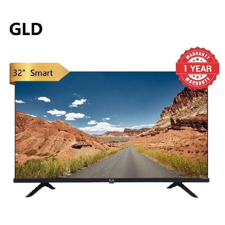 GLD 32" INCHES, BLUETOOTH ENABLED FRAMELESS SMART ANDORID 11 TV SMART,NETFLIX +YOUTUBE-WIFI TELEVISION INBUILT DECODER WIDE COLOR ENHANCER USB HDMI,INBUILT WIFI