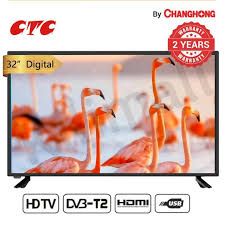 CTC 32 Inch By Changhong Android Smart TV LED HD Television with 24 Months Warranty Black 32 inch, FHD TV,NETFLI,YOUTUBE,HDMI,WIFI Connect, USB 2.0, DVB-T2, Android 1+8GB, WLAN Port +7 gifts