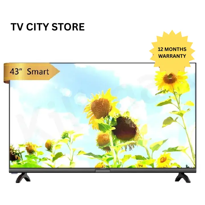 The latest brand new Vitron 43" inches Smart tv  HTC4388FS -  Smart Android Frameless TV - Black (1YR WRTY) Television
