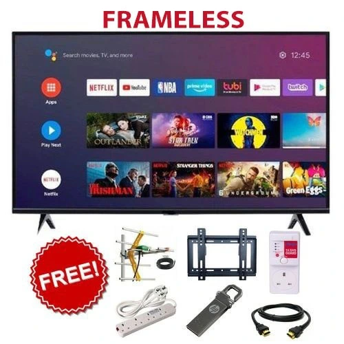 Hisense 32" inch 32A4K VIDAA OS Full HD FRAMELESS Smart TV Television Inbuilt WIFI A4 Series Dobly Audio Inbuilt Decoder USB HDMI 24 Months Warranty + 6 FREE GIFTS!!