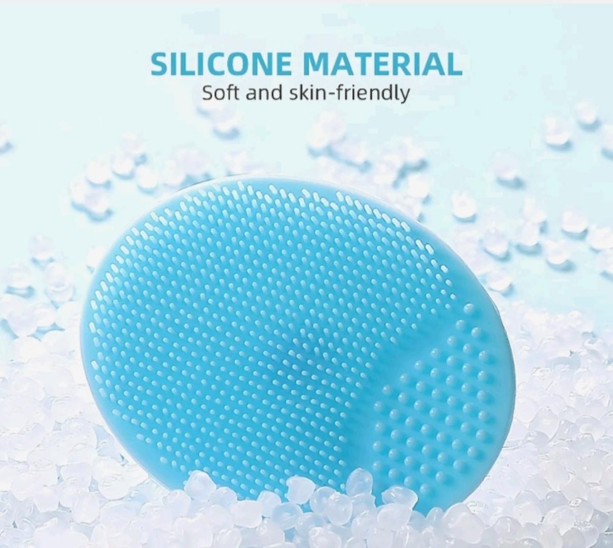 1PC Silicone Facial Cleaning Pad Face Pore BlackheadExfoliating Cleanser Face SPA Massager Brush SkinCleansing Scrubber Tools