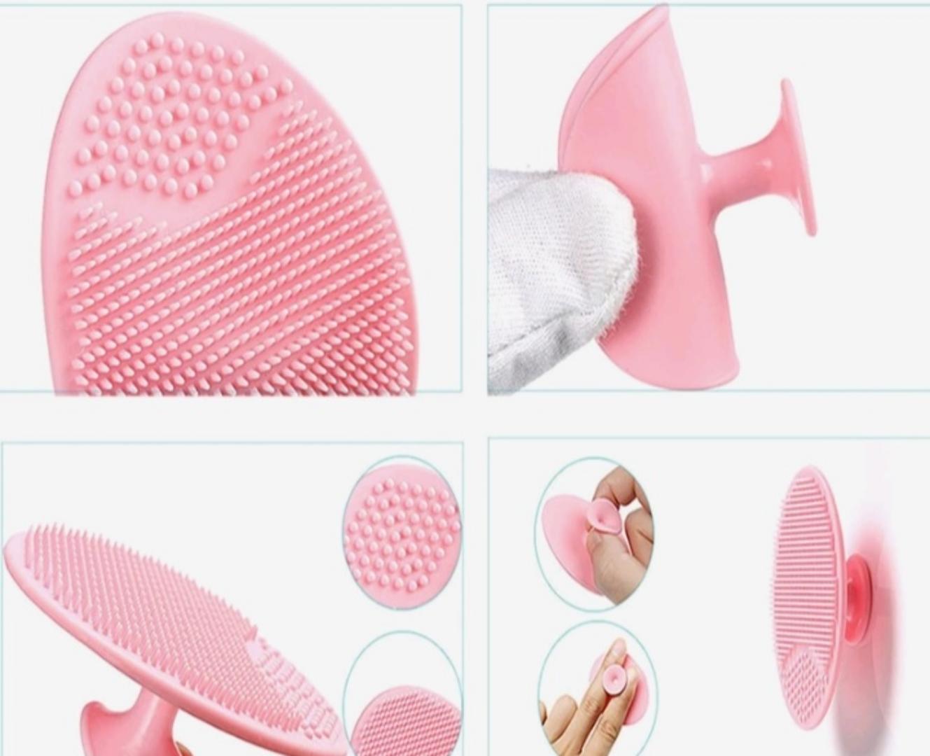 1PC Silicone Facial Cleaning Pad Face Pore BlackheadExfoliating Cleanser Face SPA Massager Brush SkinCleansing Scrubber Tools