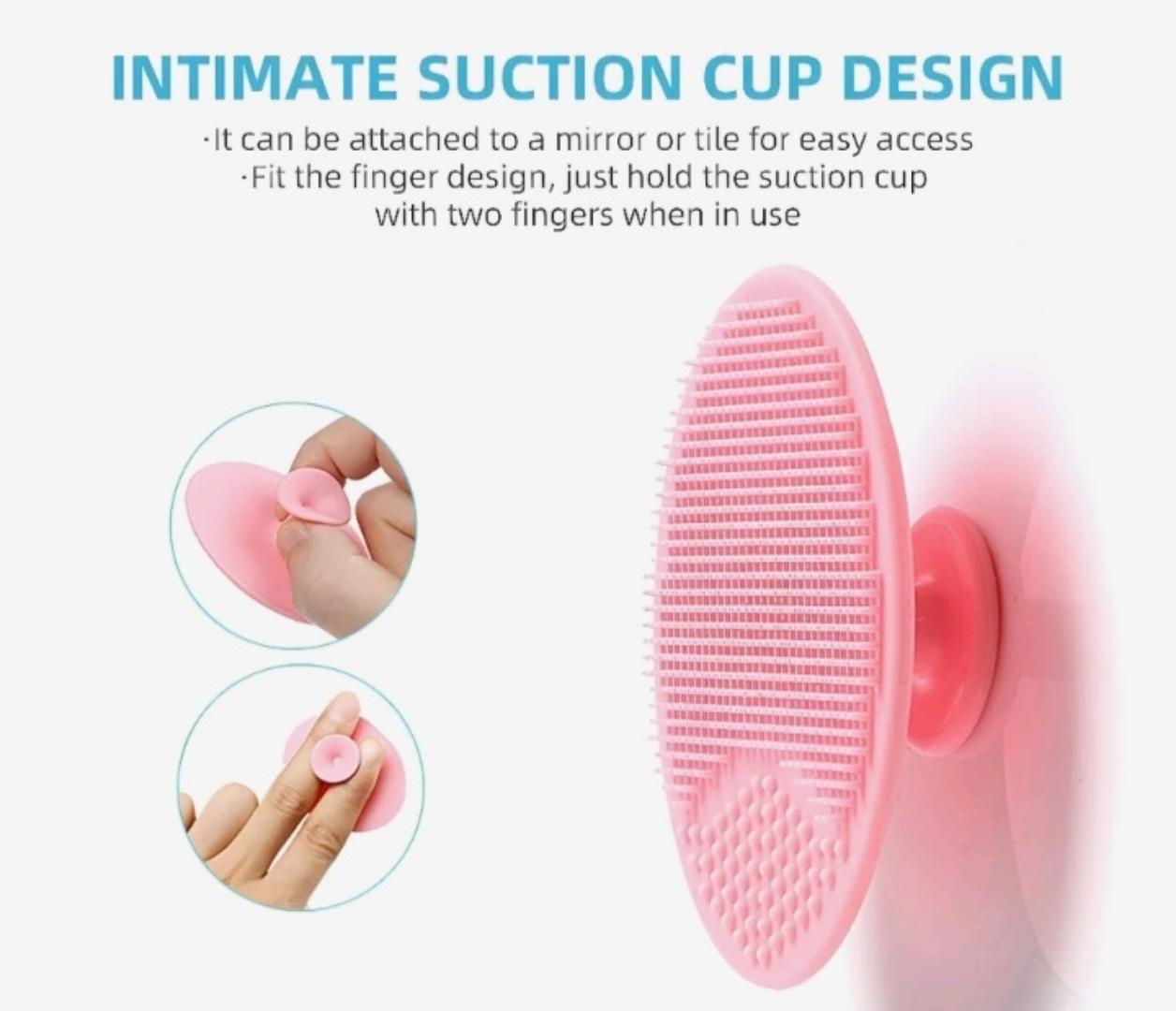 1PC Silicone Facial Cleaning Pad Face Pore BlackheadExfoliating Cleanser Face SPA Massager Brush SkinCleansing Scrubber Tools