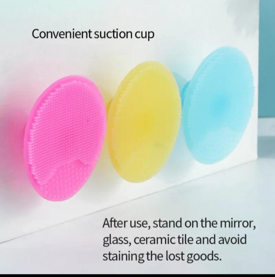 1PC Silicone Facial Cleaning Pad Face Pore BlackheadExfoliating Cleanser Face SPA Massager Brush SkinCleansing Scrubber Tools
