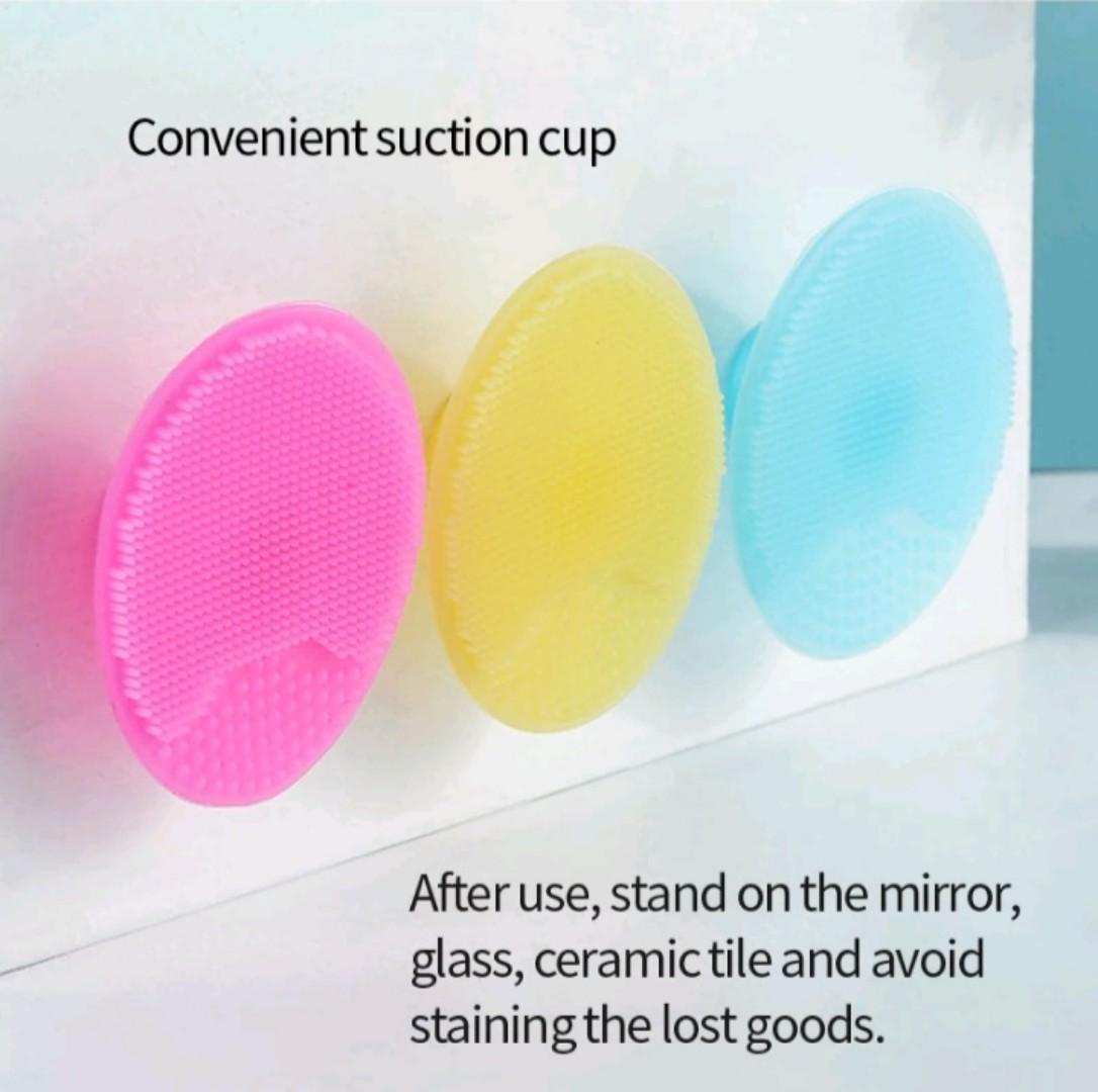1 pc baby bath soft silicone brush