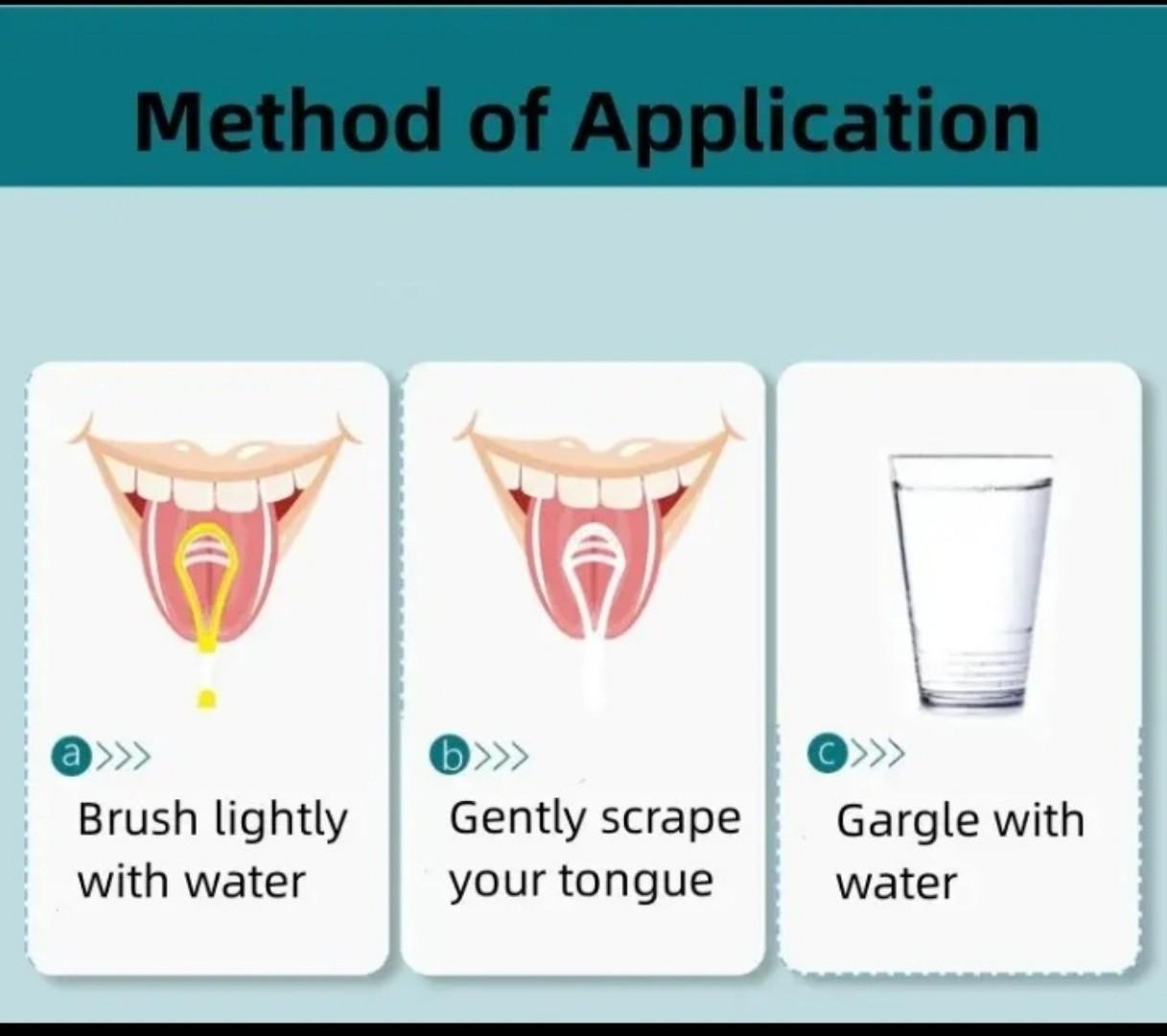Tongue scraper, suitable for adults and children, provides healthy oral care, is easy to use, and helps combat bad breath. Travel portable cleaner Tongue coating cleaning brush