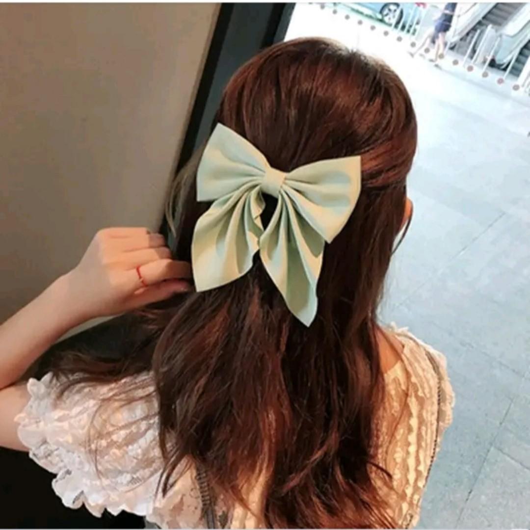 Hair Bow,short cute satin hair bow(Butterfly design)A Must have for a baby girl