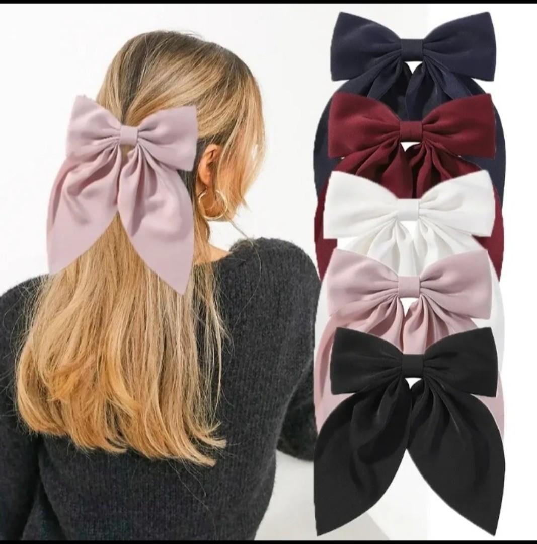 Hair Bow,short cute satin hair bow(Butterfly design)A Must have for a baby girl