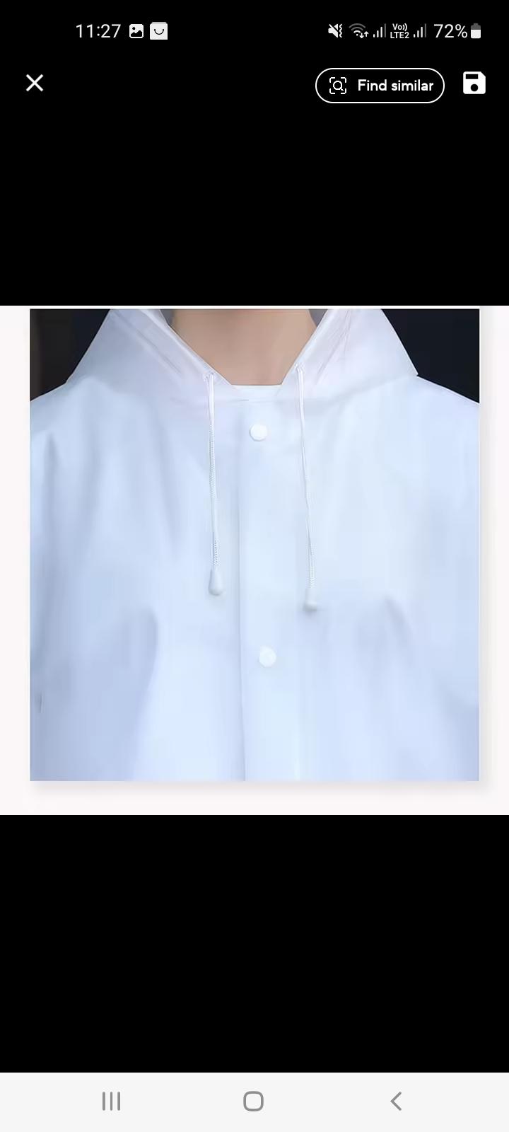 Raincoat – Durable, Waterproof, and Lightweight for Men and Women, Perfect for Hiking, Travel, and Everyday Use**