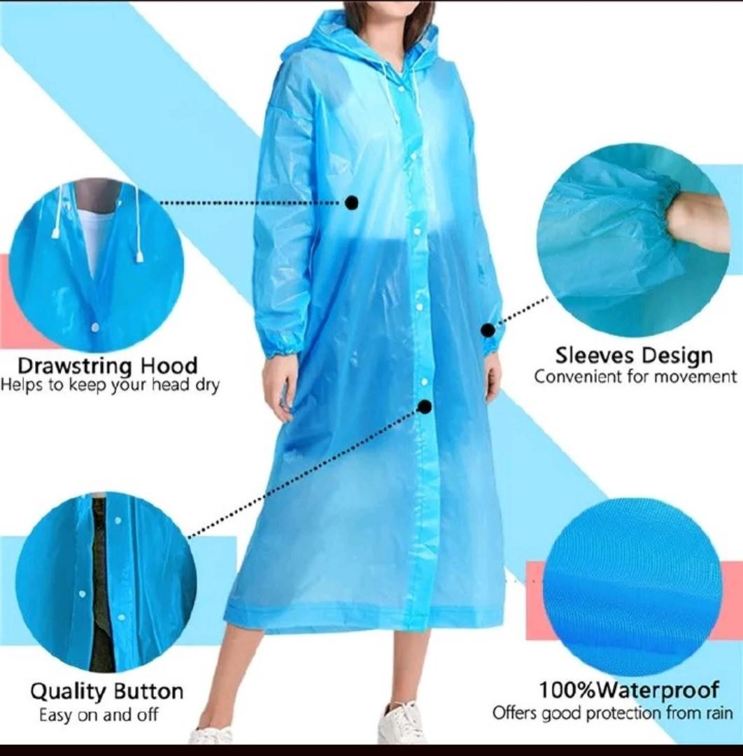 Raincoat – Durable, Waterproof, and Lightweight for Men and Women, Perfect for Hiking, Travel, and Everyday Use**