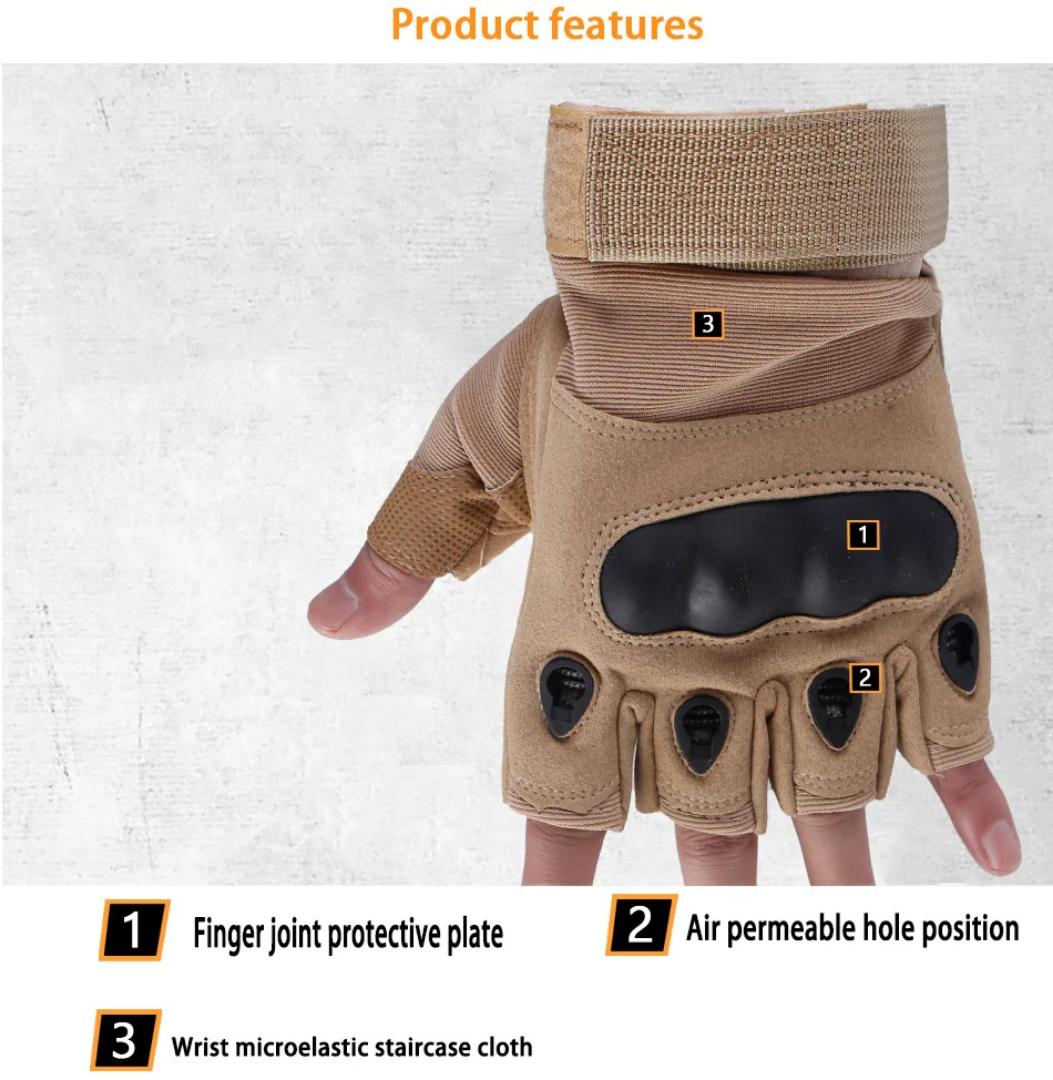 *Tactical GripMaster Gloves*

Perfect for Gym, motorcycle, weightlifting, biking, motorcycling, mountain biking, climbing, and outdoor activities.