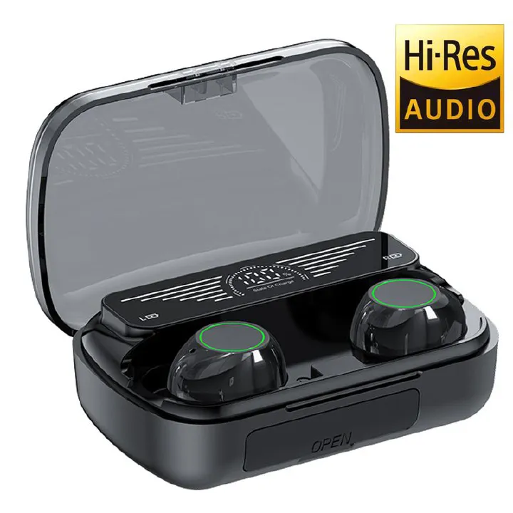 Noise Cancelling HIFI Stereo Sound TWS Bluetooth Wireless Headphones Sports Music Gaming Earbuds Bluetooth Wireless Earphone With Microphone BQ10 1200mAh Waterproof Bluetooth Earphone Wireless Earbuds