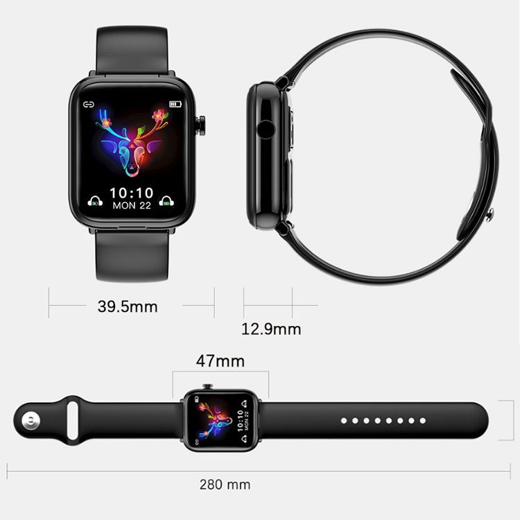 New Men's Smart Watch With Earbuds X8S Sports Fitness Smartwatches Bluetooth Call Square Touch Control Woman Smart Watch TWS in-ear Wireless Earphone 2-in-1 Heart Rate Monitor Fitness Smartwatch