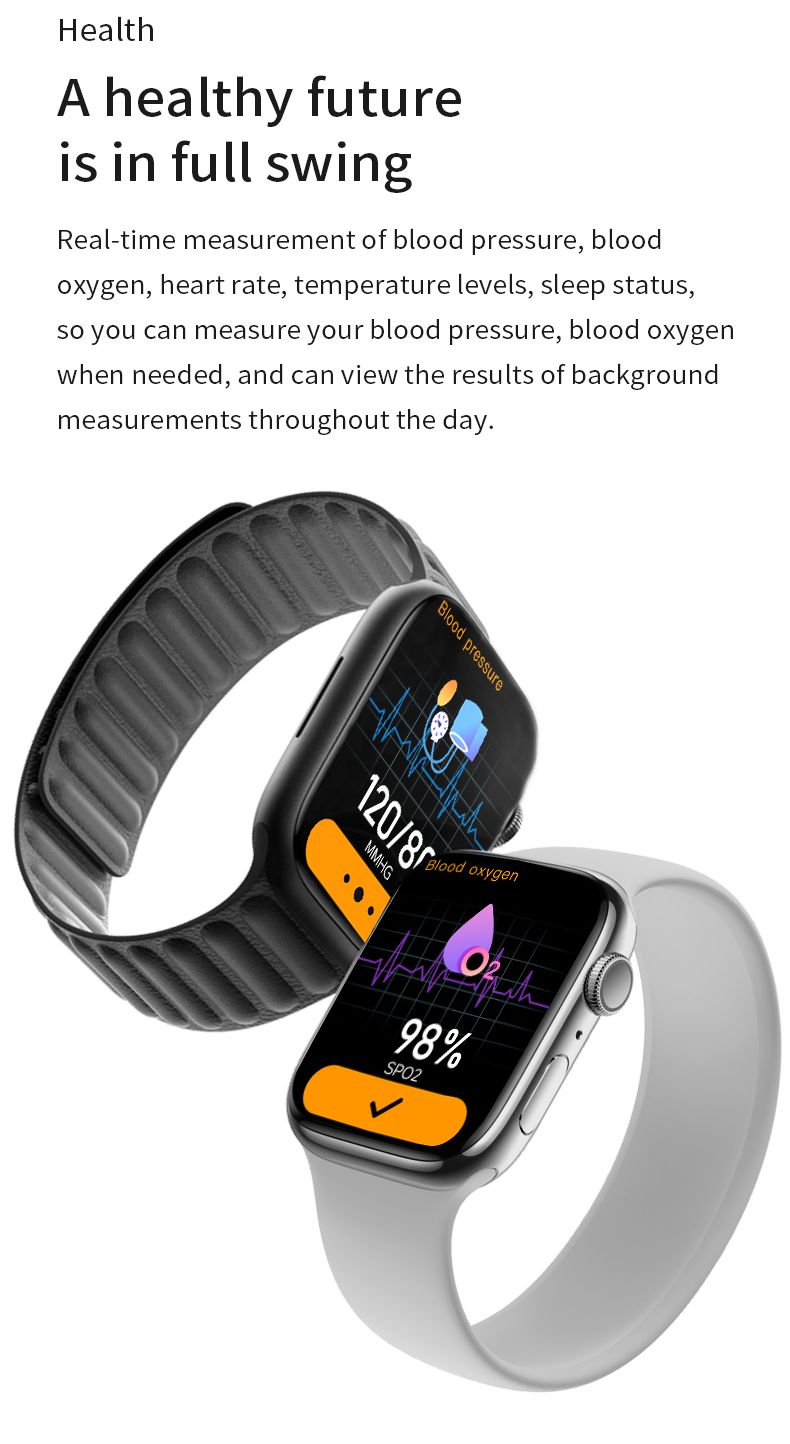 New Watch 9 Max S9 Smart Watch Men Women Waterproof Sports Watch Bluetooth Call Couple Watch Unisex Digital Watch Heart Rate Monitor Alarm Clock NFC Kids children Smartwatches Watch 8 Max For Woman