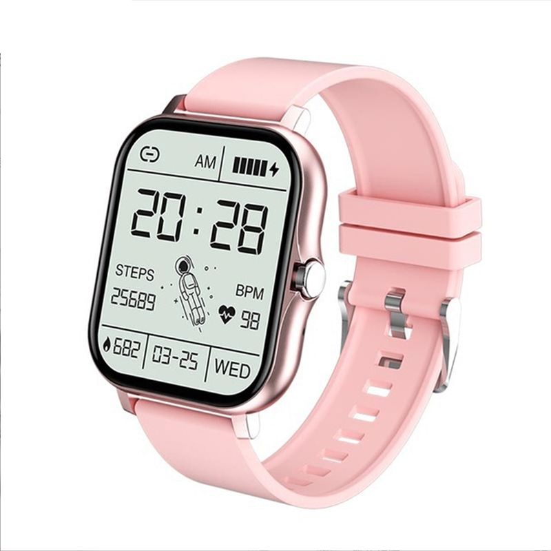 Women Smart Watch Men Smartwatches 1.69" Full touch Bluetooth Call Smart Bracelet Waterproof Fitness Tracker Ladies Health Bracelets Relogio Gold Smart watch bangili ya saa nzuri Silver Smart Watch