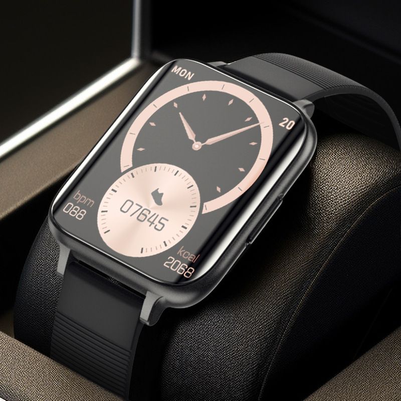 OD1 Thin Bluetooth Call Smart Watch Heart Rate Blood Pressure Monitor Step Body Temperature IP68 Waterproof Sports Smart Bracelet Full Touch HD Curved Screen Smartwatches For Men Smart Watch For Women