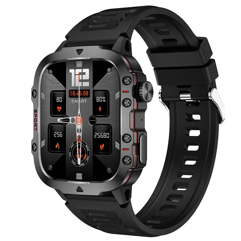 Smartwatches Men Woman QX11 1.96'' large screen Full Touch Bluetooth call smart watch large battery 420mAh heart rate IP68 waterproof Smart Watch for men women Couple Watch Siri AI voice Sports Watch